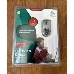 Logitech QuickCam Deluxe Web Cam for Notebooks 1.3 Megapixel BRAND NEW‎